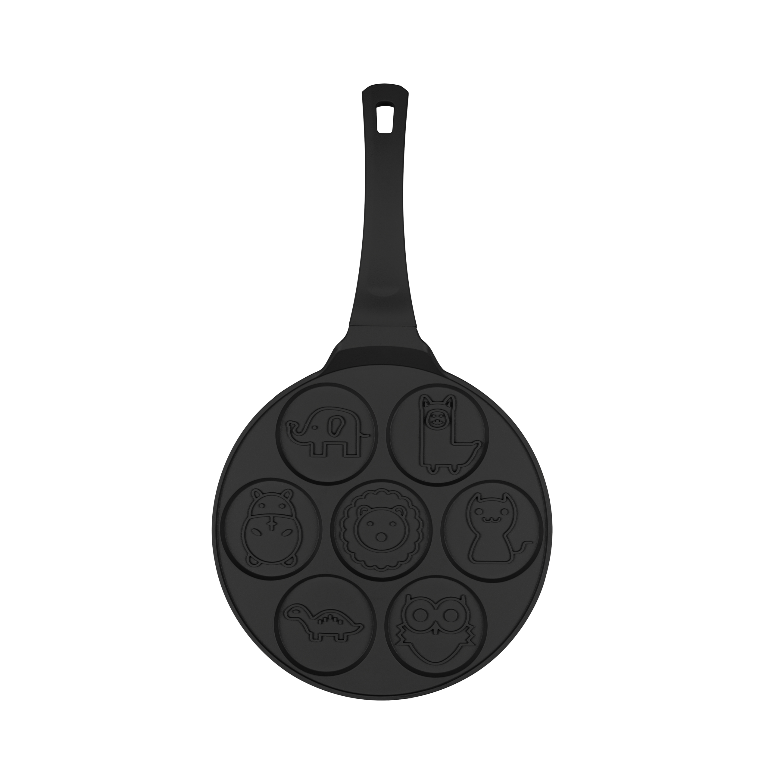 7 lyukú állatos palacsintasütő (26 cm)