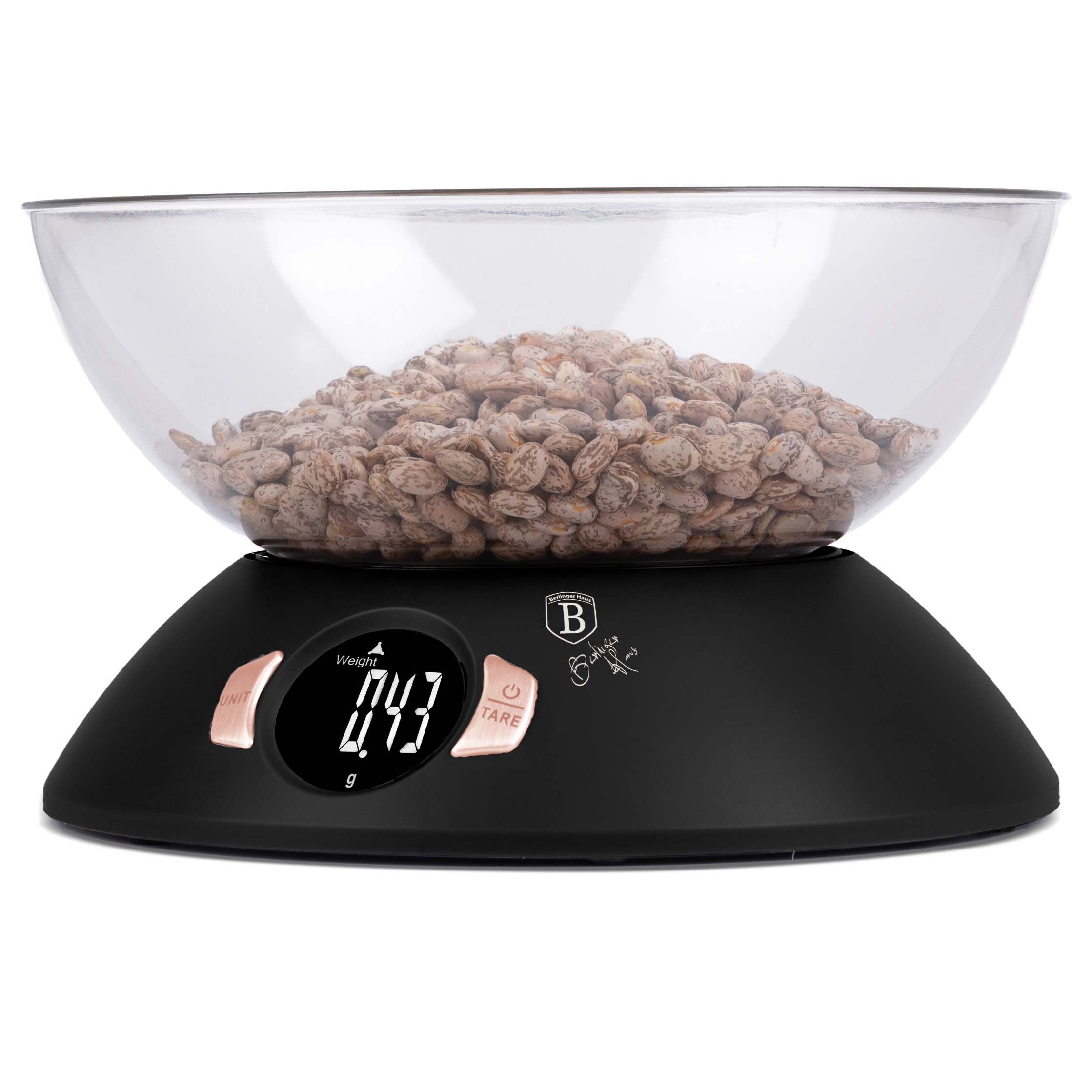 Konyhai mérleg tállal (5 kg)